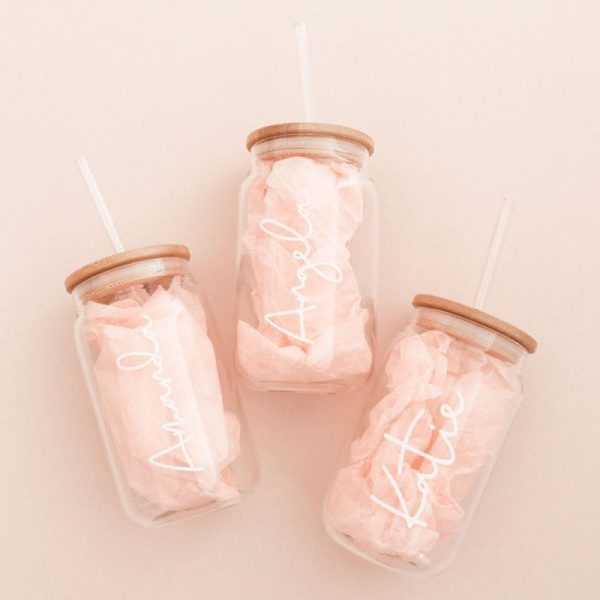 Personalized Iced Coffee Glass on Sale