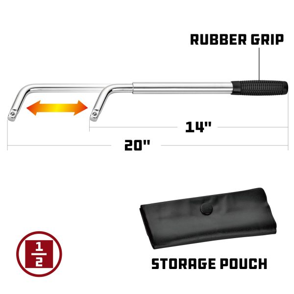 Extendable Lug Wrench Set Supply - Image 2