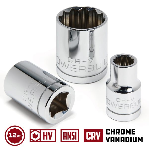 1 2 Inch Drive x 32 MM 12 Point Shallow Socket Cheap - Image 3
