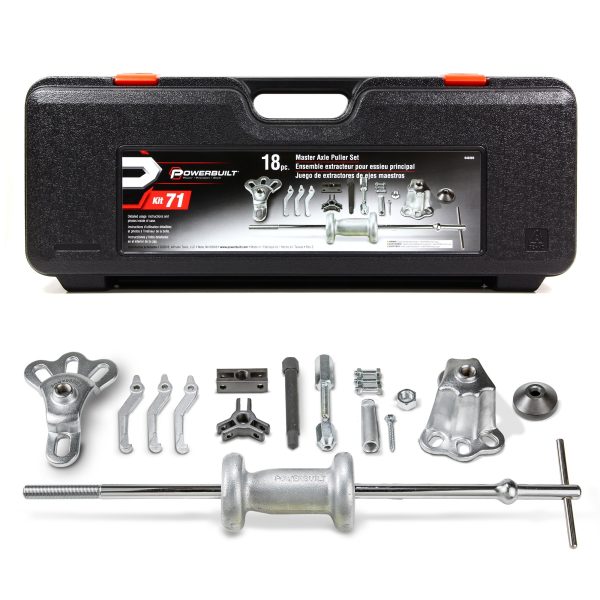 18 Piece Master Axle Puller Kit Online now - Image 3