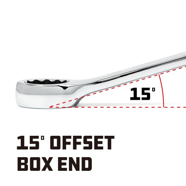 1 2 Inch Fully Polished SAE Combination Wrench Online now - Image 3