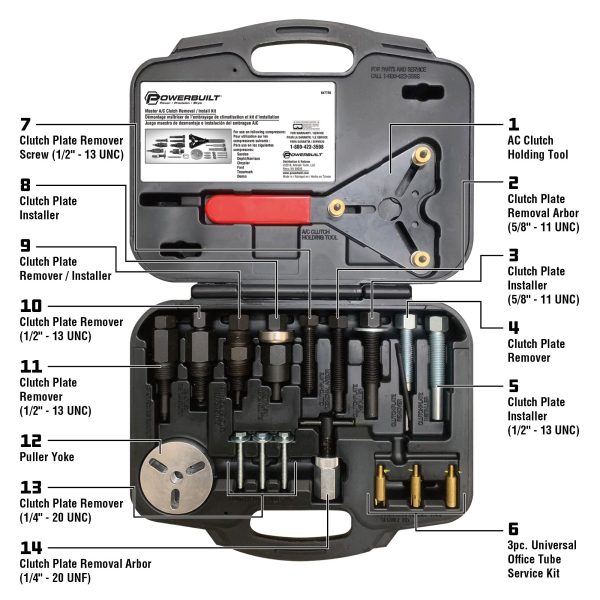 Master A C Clutch Removal and Installation Kit Online Hot Sale - Image 2